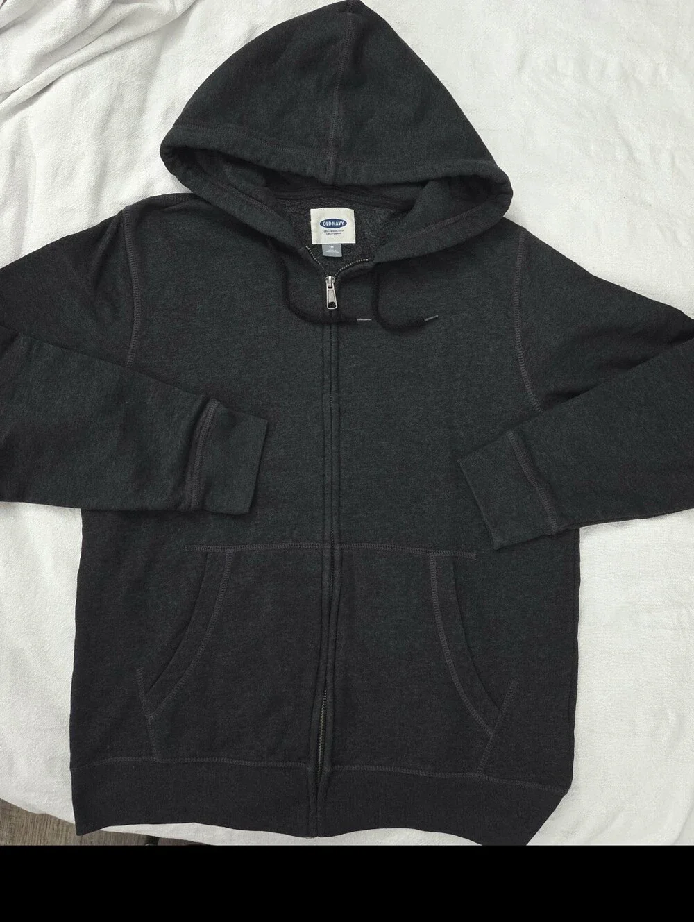 Old Navy Men's Charcoal Zip-Up 💙2 For$30